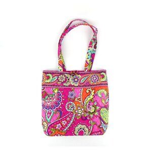 Vera Bradley Pink Swirls Toggle Tote